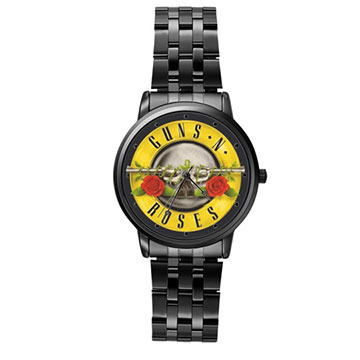 Casual Black-Tone Watch : Guns N' Roses