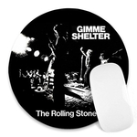 Mousepad (Round) : Rolling Stones - Gimme Shelter