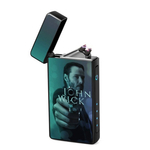 Lighter : John Wick (front, open lid)