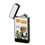 Lighter : Tank Girl (front, open lid)