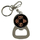 Bottle Opener Keychain : Led Zeppelin Symbols